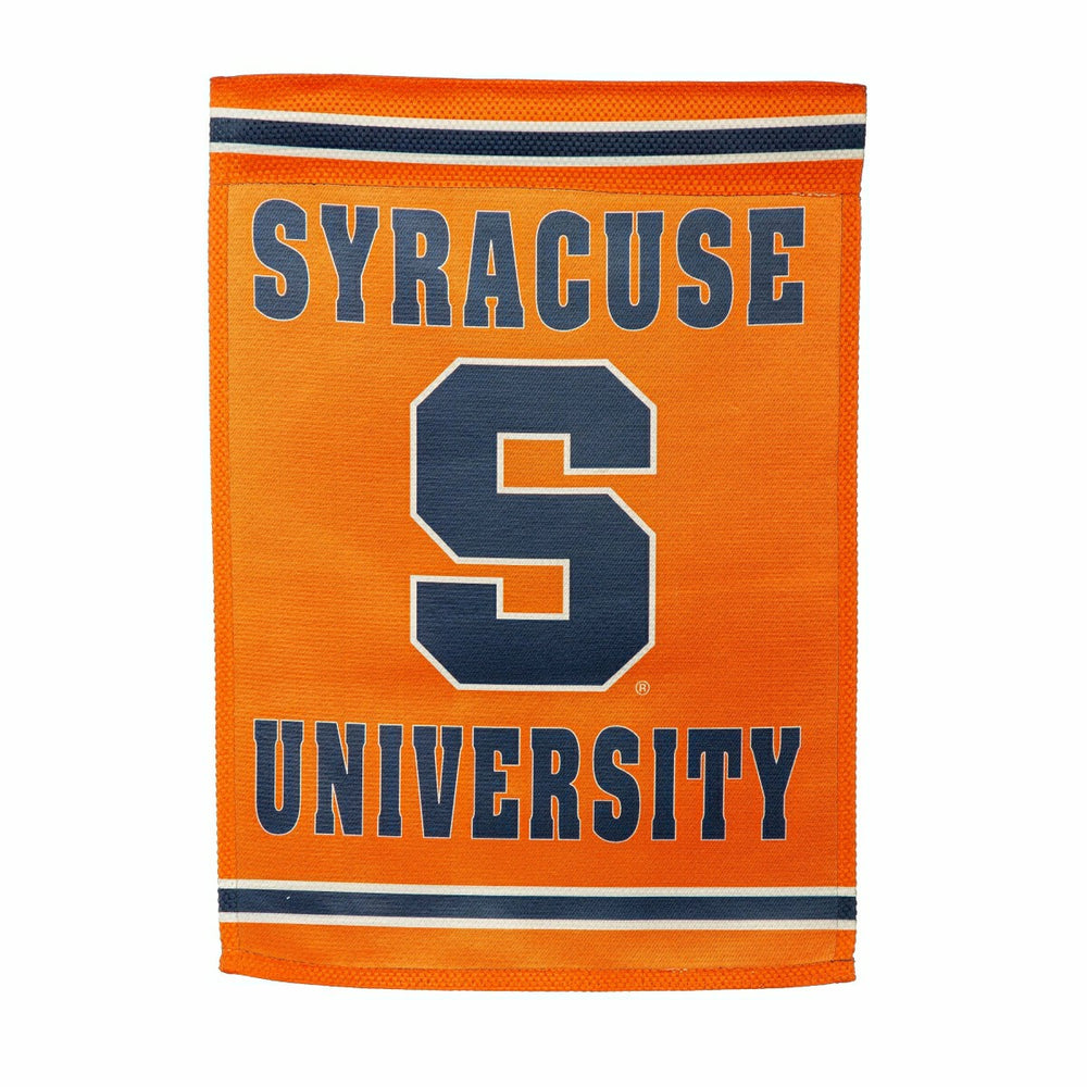 Embossed Suede Flag, GDN Size, Syracuse - Collegiate Home