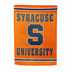 Embossed Suede Flag, GDN Size, Syracuse - Collegiate Home