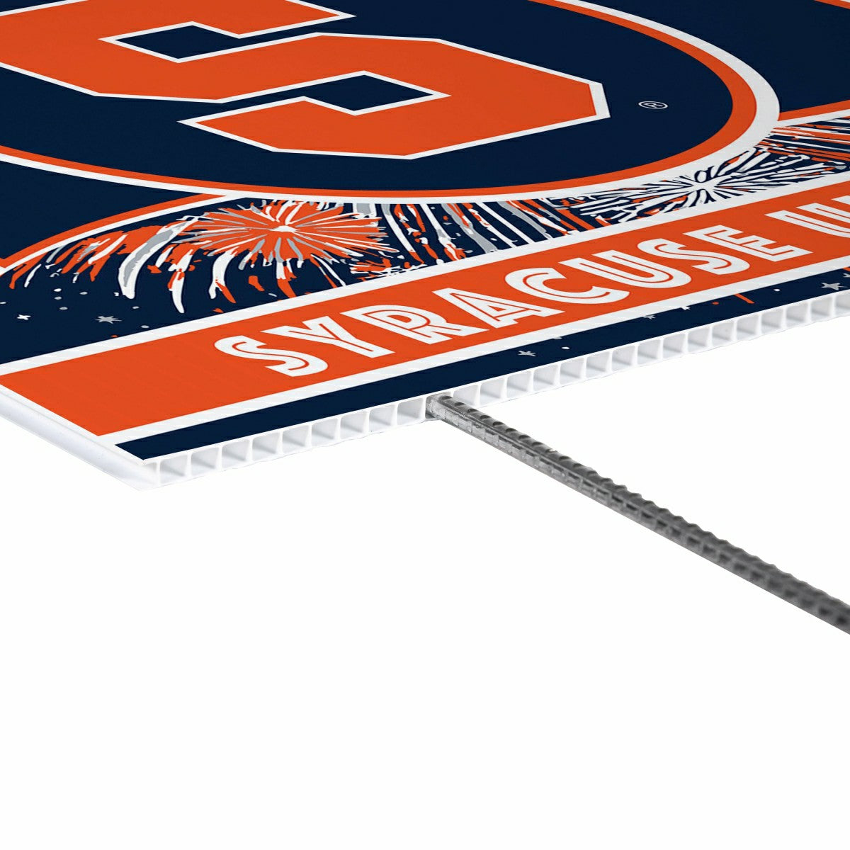 Syracuse University Yard Sign, Patriotic - Collegiate Home