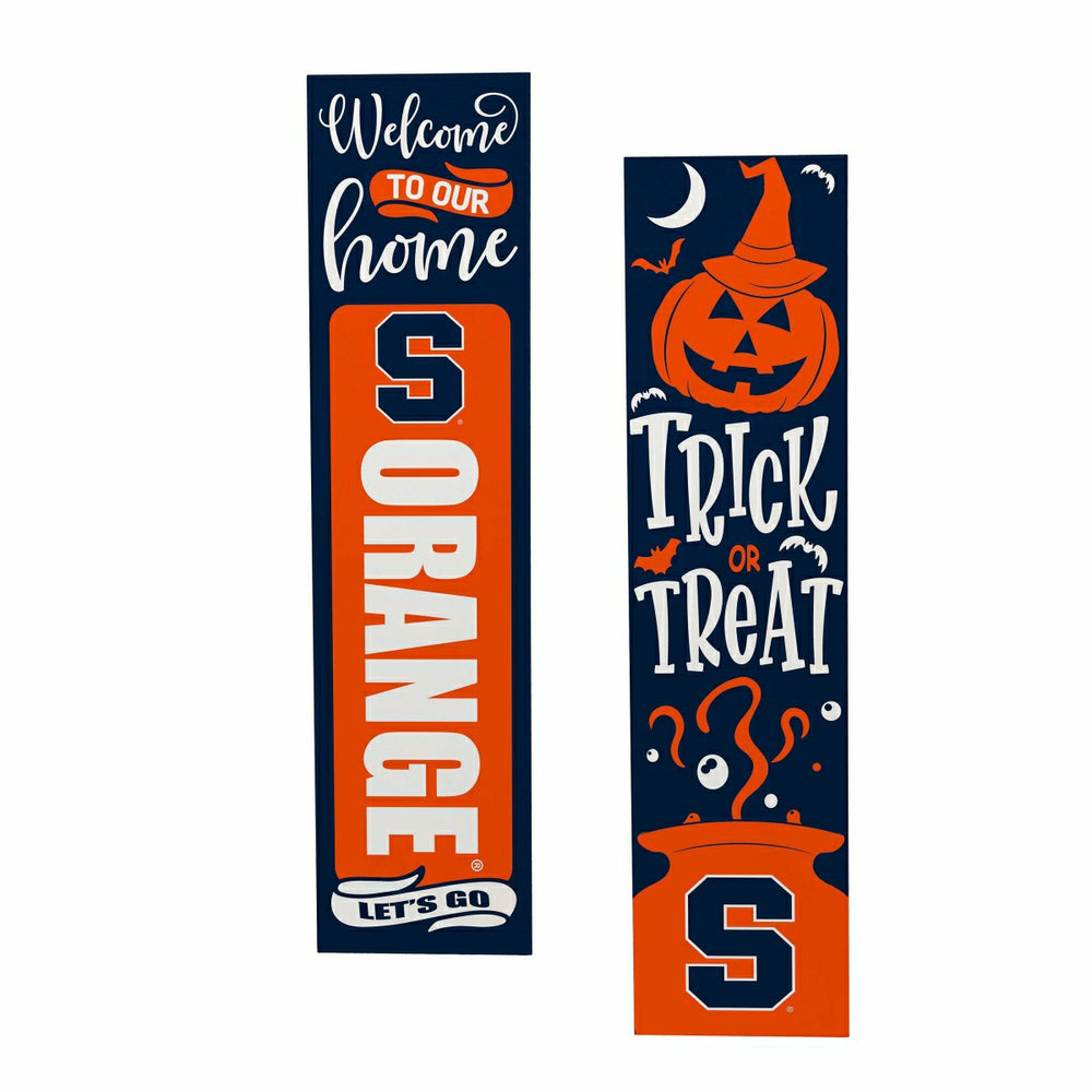 Syracuse University 47" Double Sided Leaner, Halloween - Collegiate Home