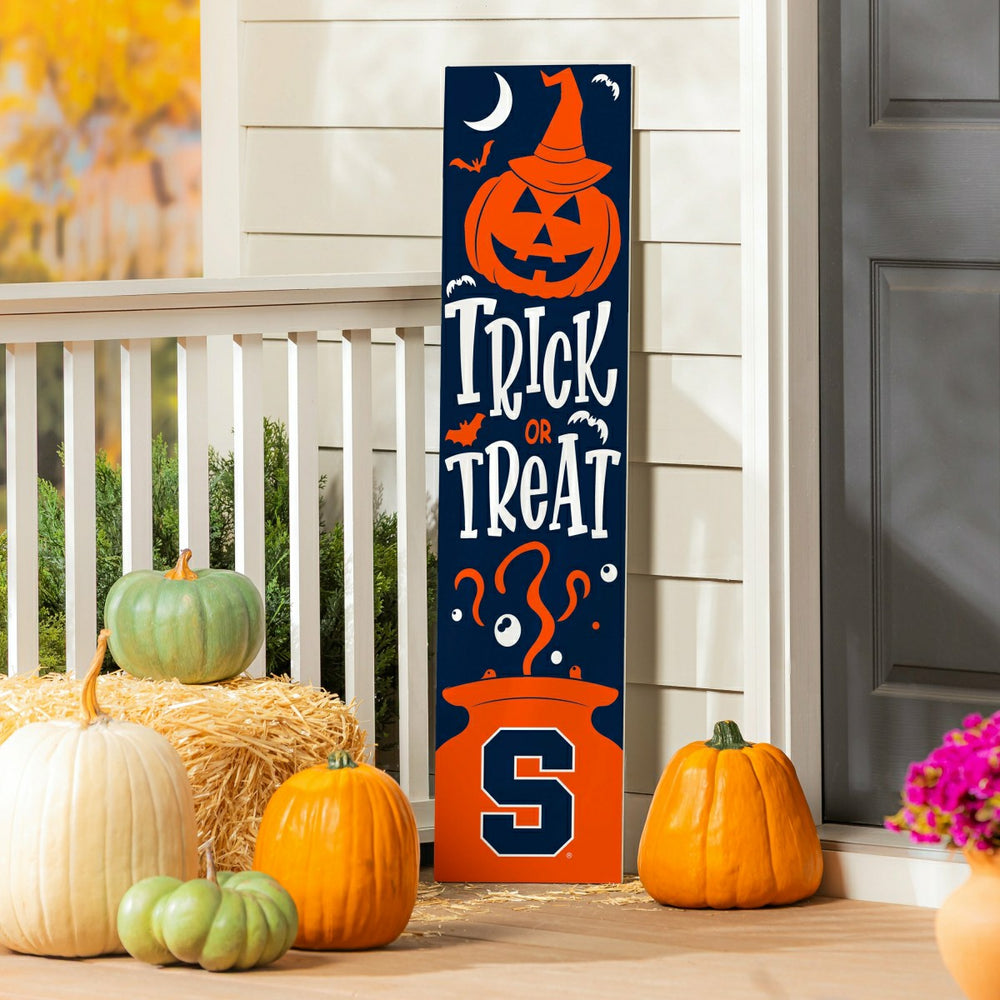 Syracuse University 47" Double Sided Leaner, Halloween - Collegiate Home