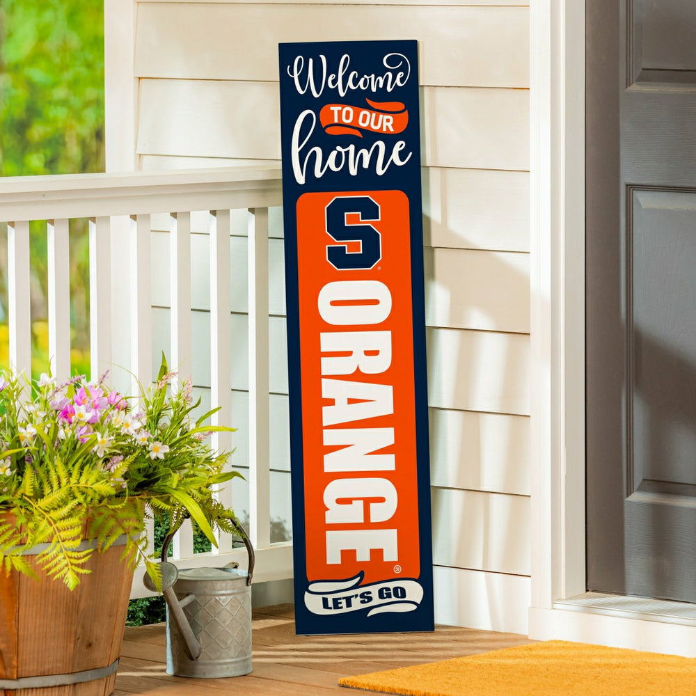 Syracuse University 47" Double Sided Leaner, Halloween - Collegiate Home