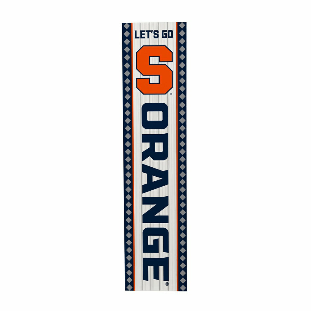 Syracuse University 47" Double Sided Leaner, Christmas - Collegiate Home