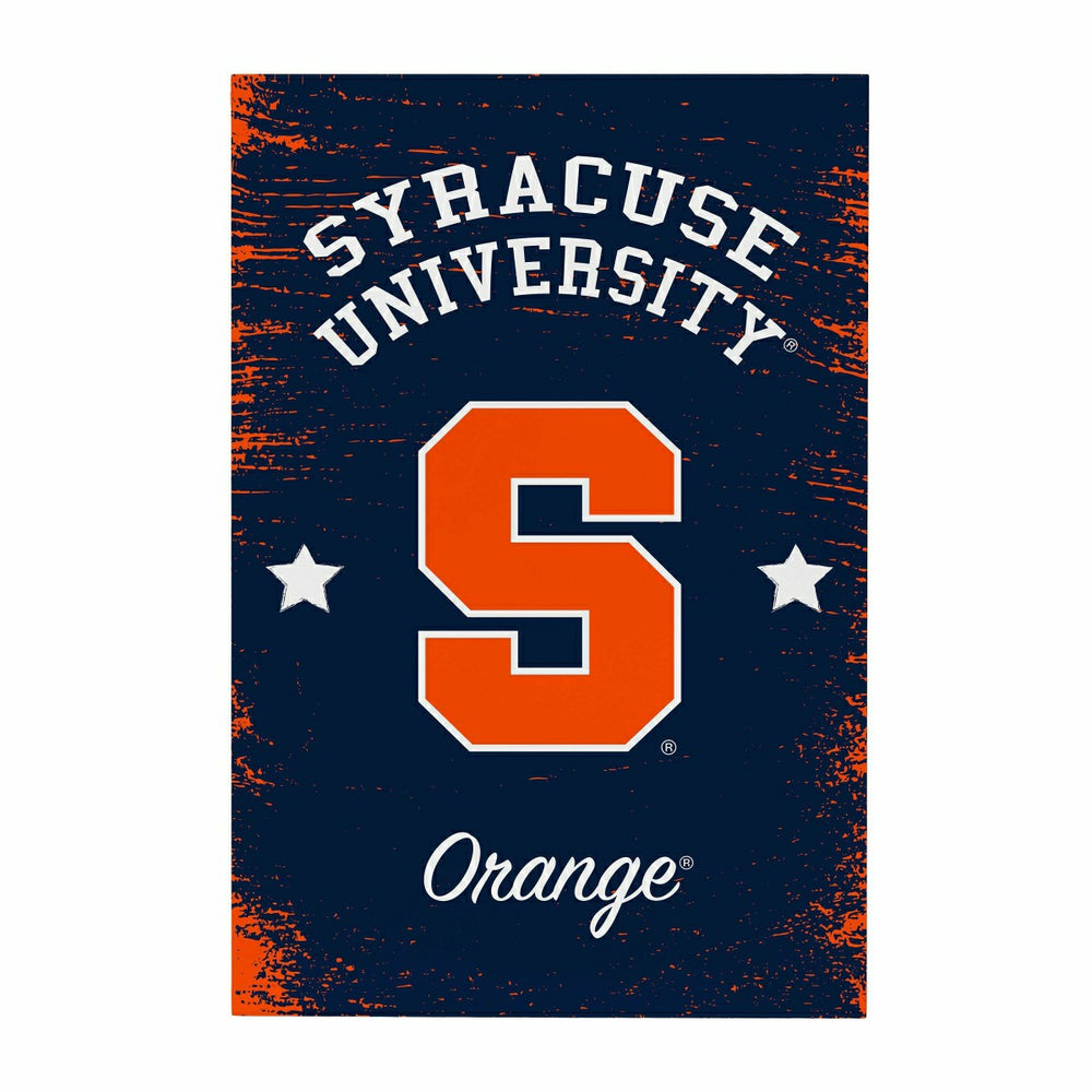 Syracuse University Wood Wall Sign, 16x24 - Collegiate Home