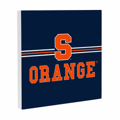 Syracuse University Wood Wall Sign, 12x12 - Collegiate Home