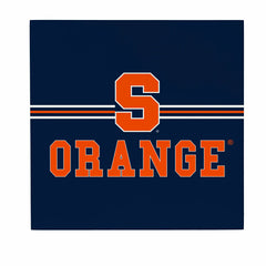 Syracuse University Wood Wall Sign, 12x12 - Collegiate Home