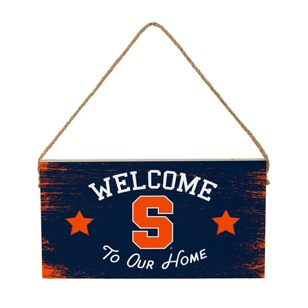 Syracuse University Wood Wall Sign, 6x11 - Collegiate Home