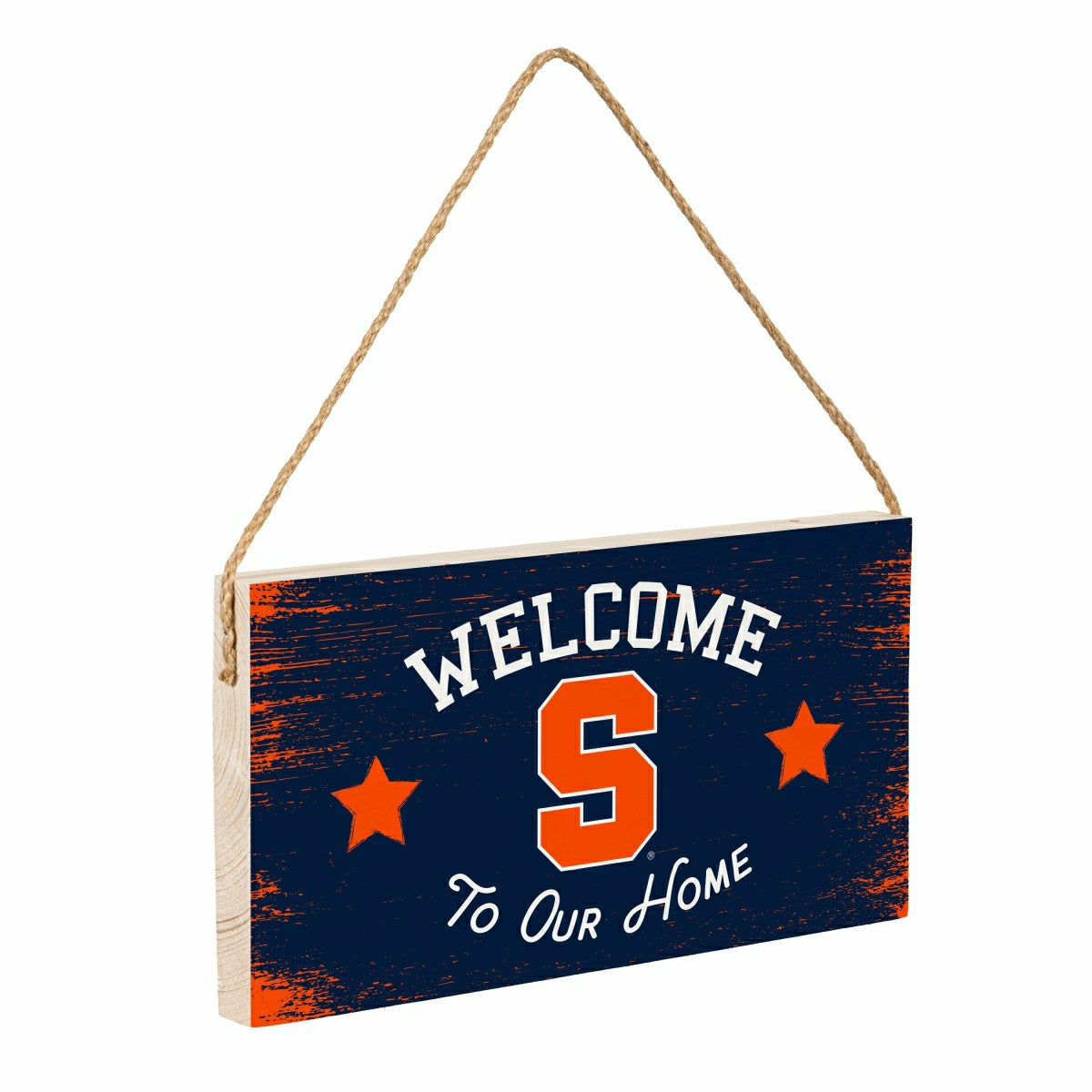 Syracuse University Wood Wall Sign, 6x11 - Collegiate Home