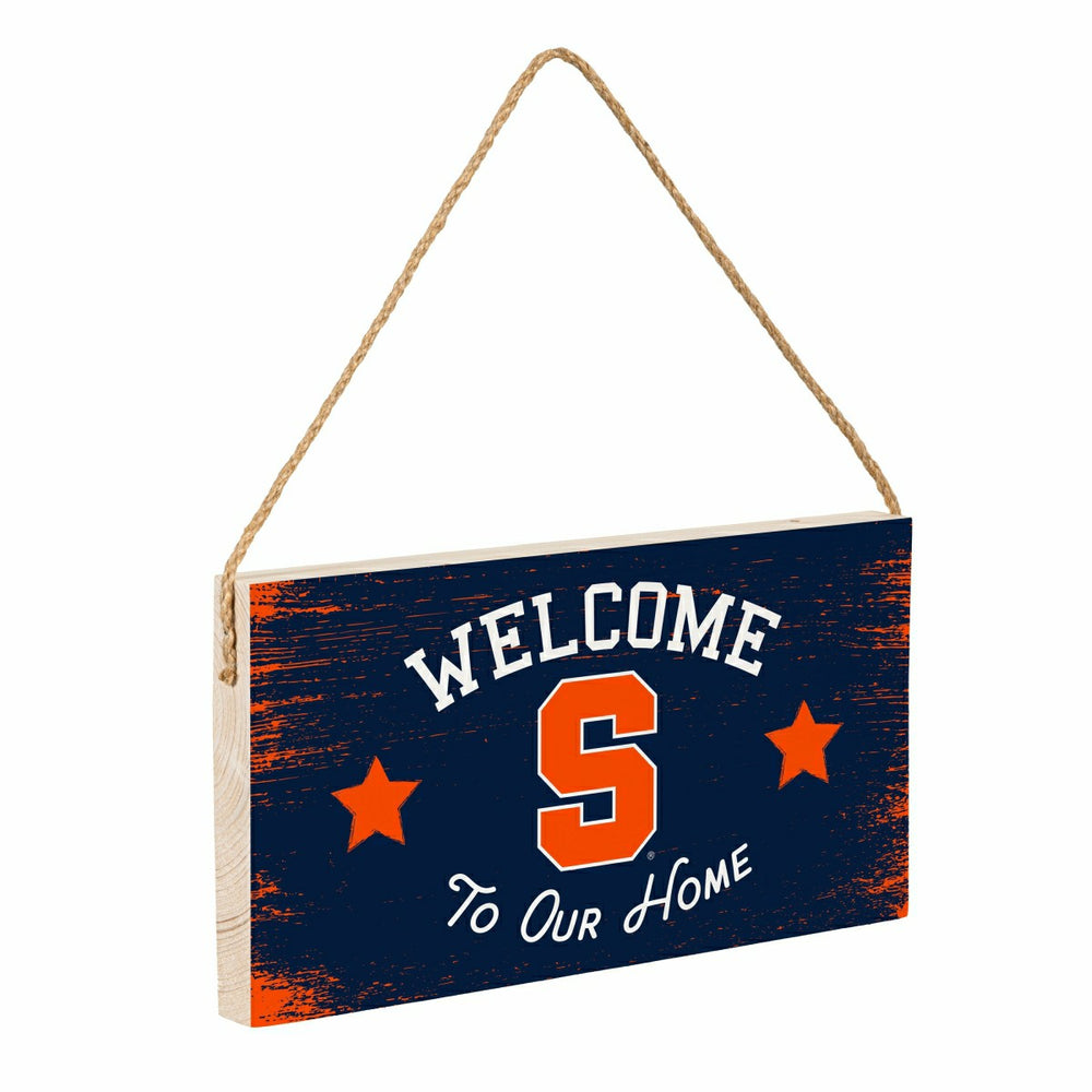 Syracuse University Wood Wall Sign, 6x11 - Collegiate Home