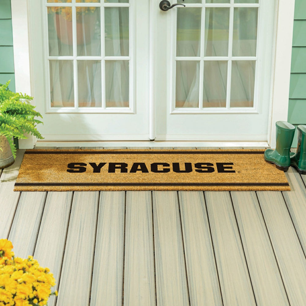 Syracuse University Extra Large One Color Coir Mat, 60"x24" - Collegiate