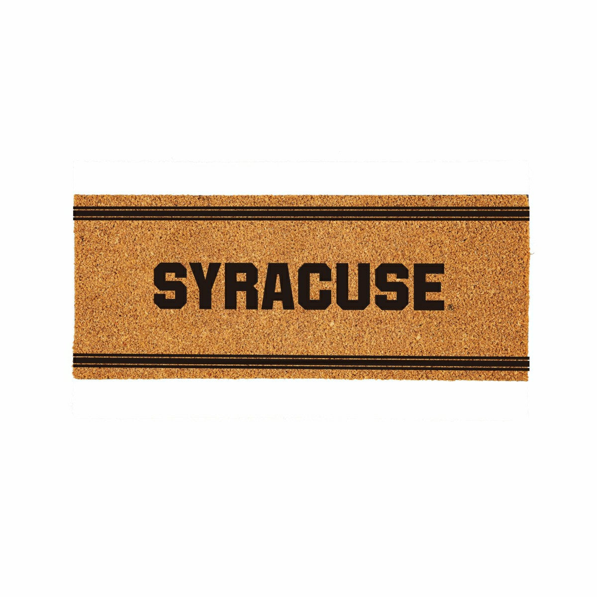 Syracuse University Extra Large One Color Coir Mat, 60"x24" - Collegiate