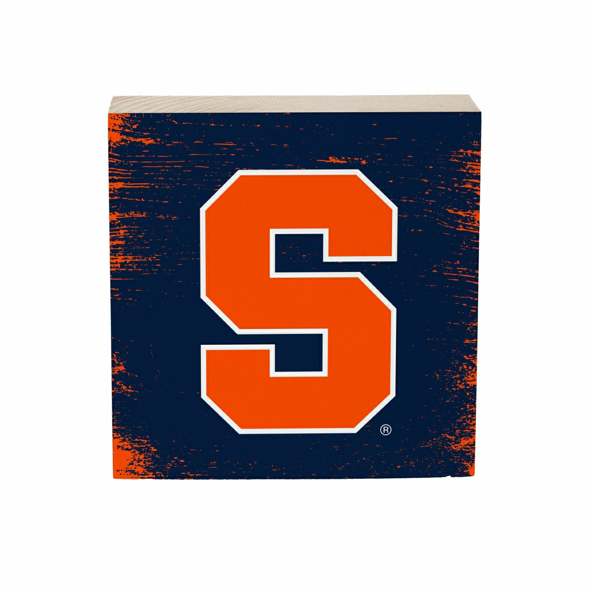Syracuse University Plock, Down Home Fans, 6x6 - Collegiate Home