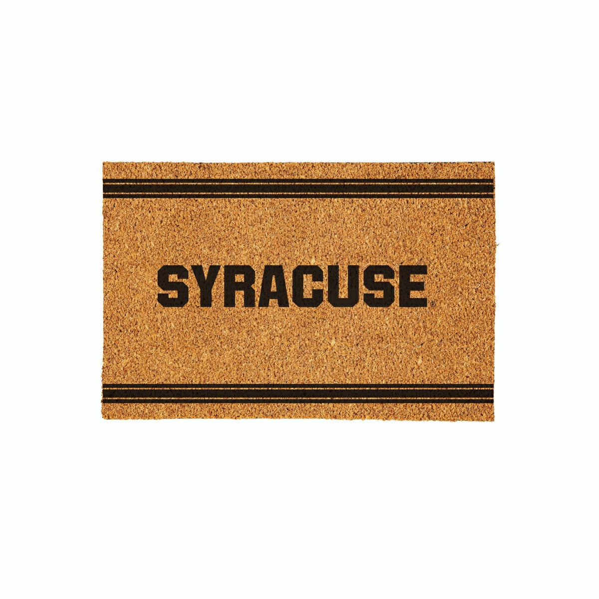 Syracuse University Large One Color Coir Mat, 36"x24" - Collegiate