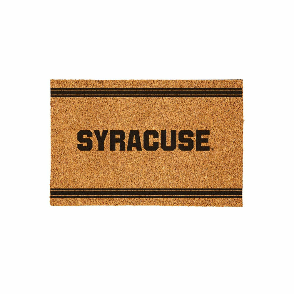 Syracuse University Large One Color Coir Mat, 36"x24" - Collegiate
