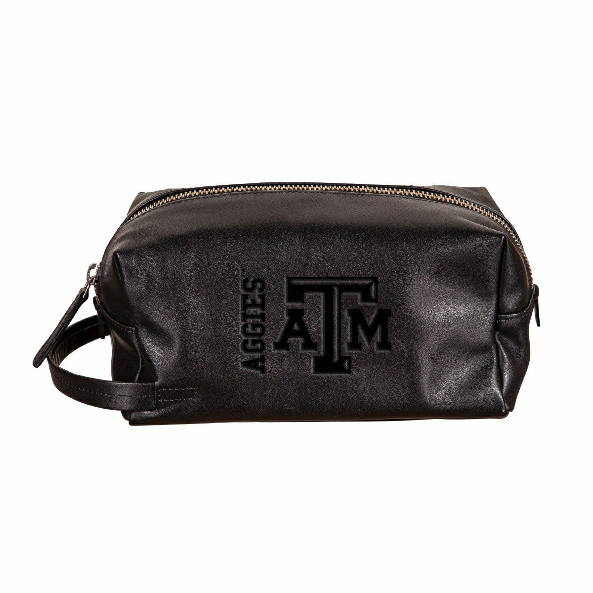 Texas A&M, Embossed Toiletry Bag, Black - Collegiate Home