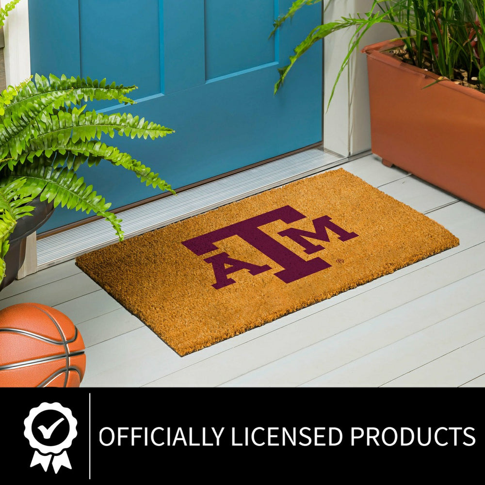 Coir Mat, 16"x28", Texas A&M - Collegiate