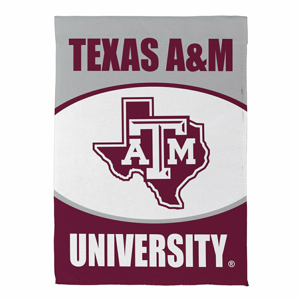 Texas A&M Suede Garden Flag - Collegiate Home
