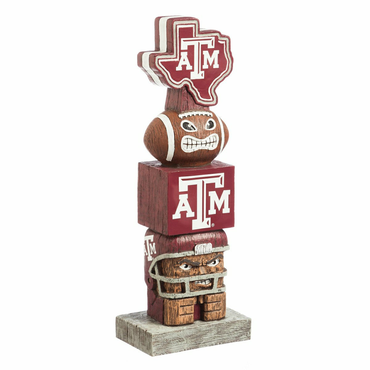 Texas A&M Aggies Tiki Team Totem Garden Statue - Collegiate Home