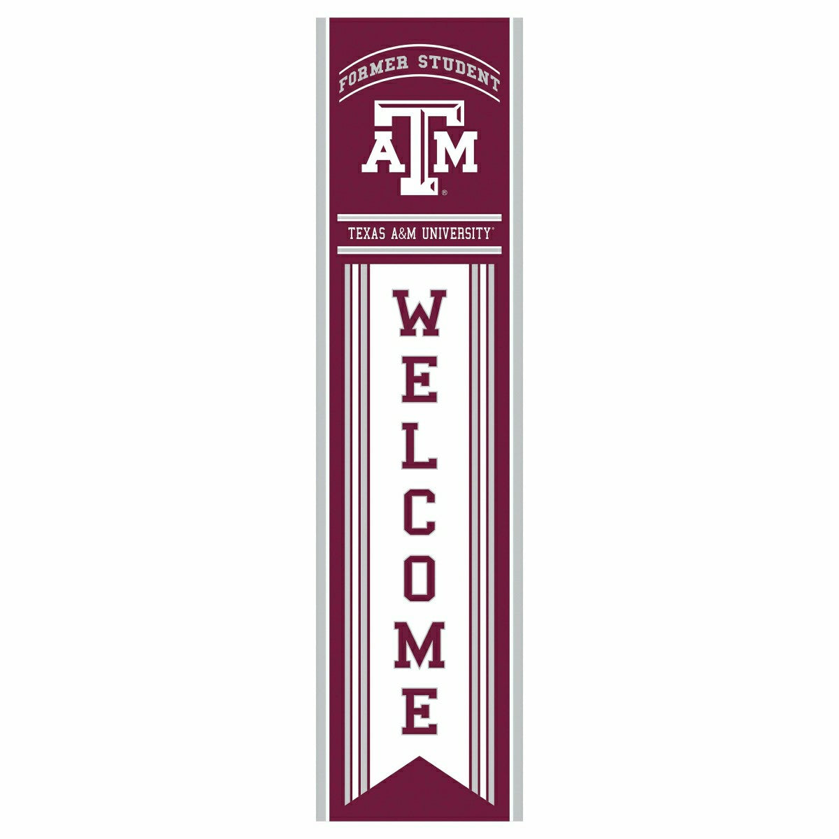 Texas A&M Alumni Single Sided Large Leaner, 46" - Collegiate Home