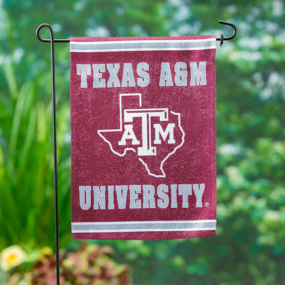 Embossed Suede Flag, GDN Size, Texas A&M - Collegiate Home