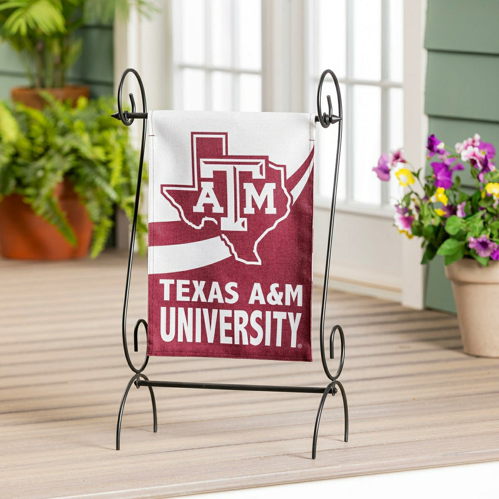 Texas A&M Burlap Flag GDN Size - Collegiate Home