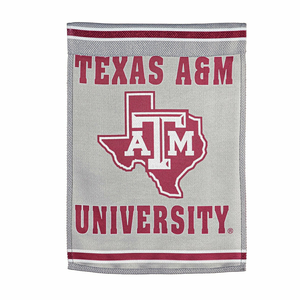 Embossed Suede Flag, House Size, Texas A&M - Collegiate Home