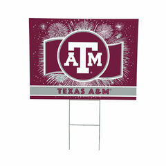 Texas A&M Yard Sign, Patriotic - Collegiate Home