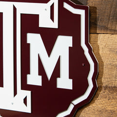 Texas A&M Premier Metal Wall Art - Collegiate Home