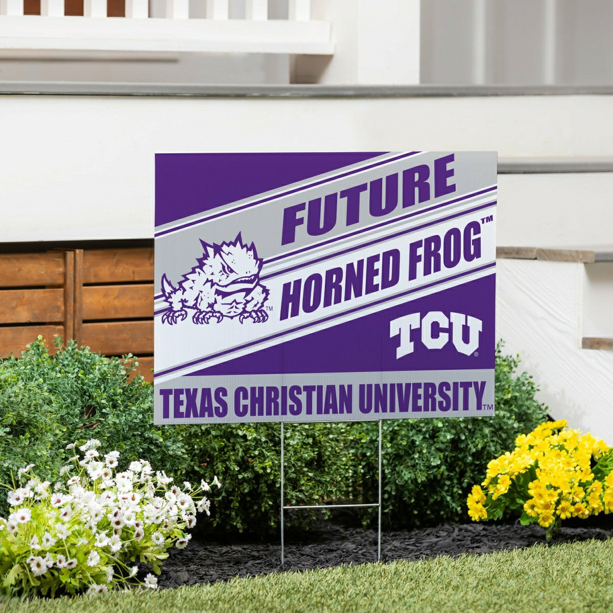 Texas Christian University Coroplast Yard Sign, Future Student - Collegiate Home