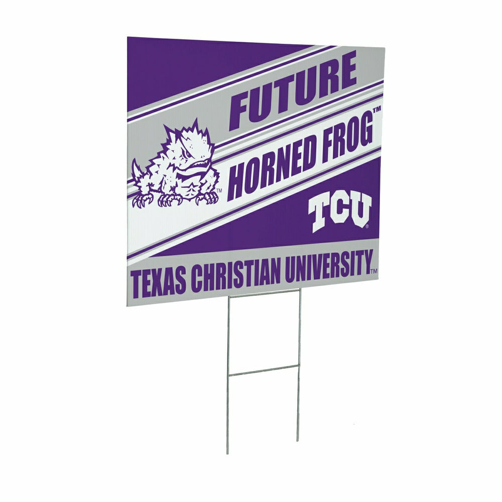 Texas Christian University Coroplast Yard Sign, Future Student - Collegiate Home
