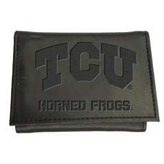 TCU, Tri-Fold Wallet, Black - Collegiate Home