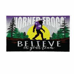 Texas Christian University Bigfoot PVC Mat, 28"x16" - Collegiate