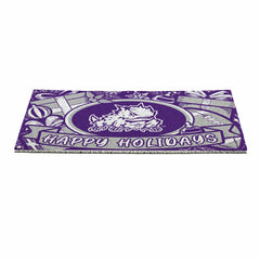 Texas Christian University Holiday PVC Mat, 28"x16" - Collegiate