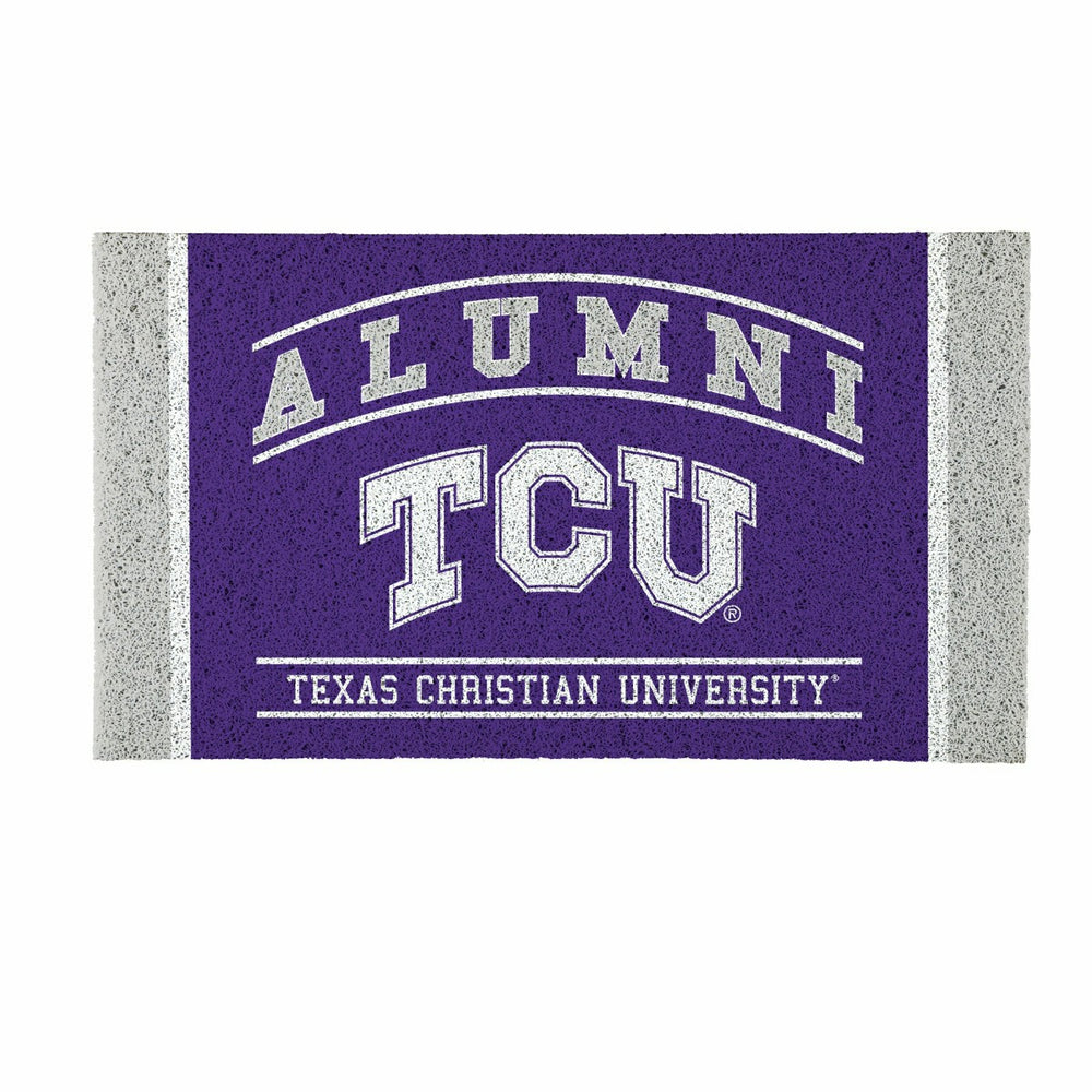 Texas Christian University Alumni Mat, 28"x16" - Collegiate
