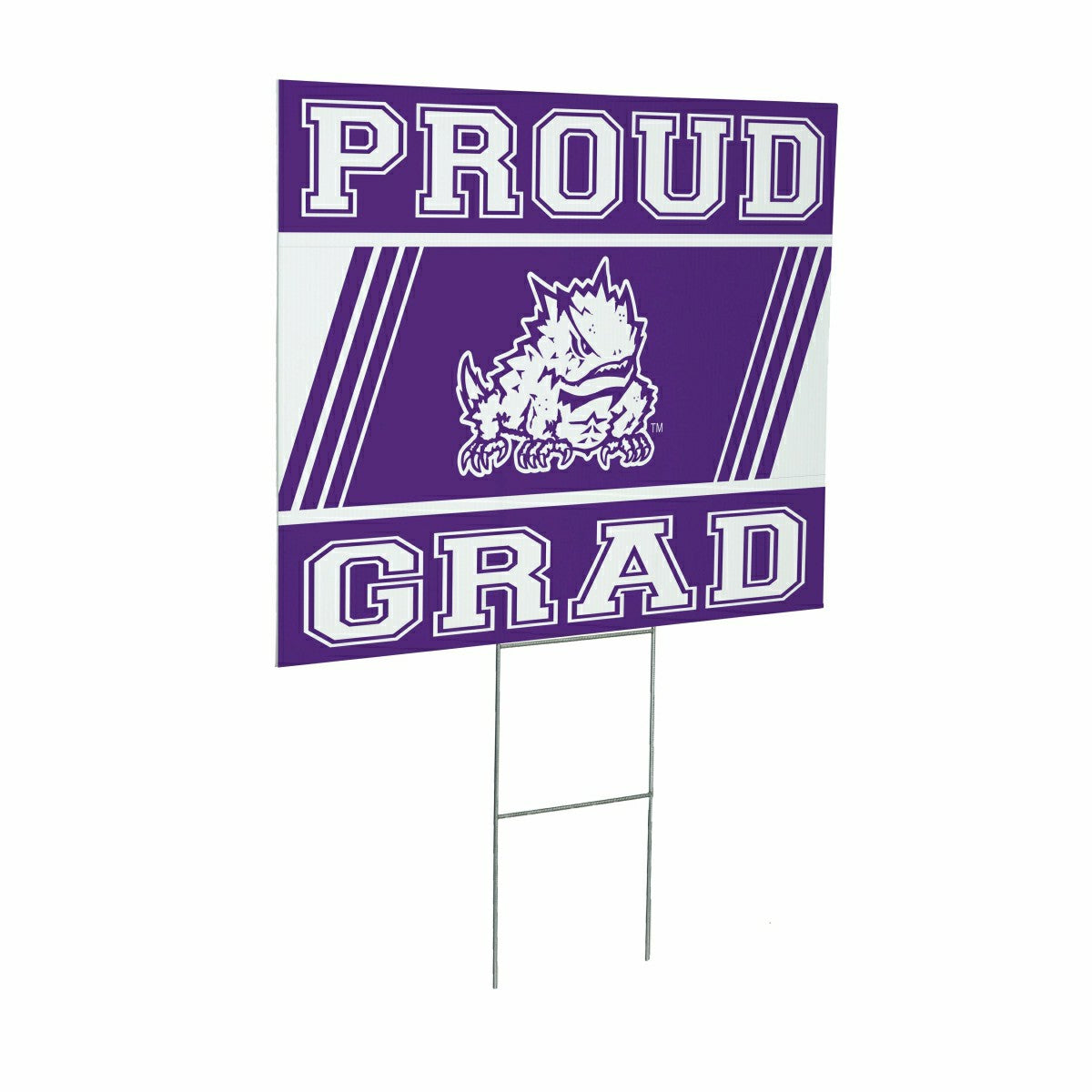 Texas Christian University Coroplast Yard Sign Graduate - Collegiate Home