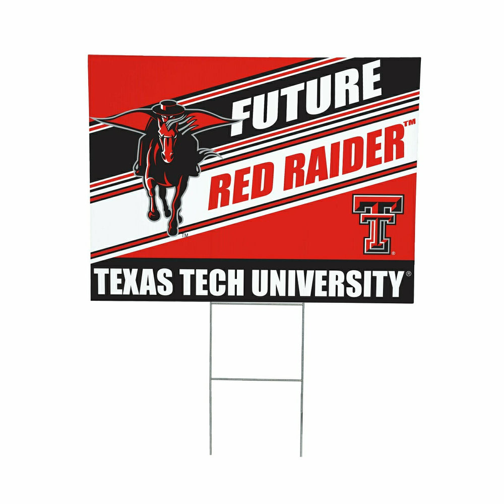 Texas Tech University Coroplast Yard Sign, Future Student - Collegiate Home
