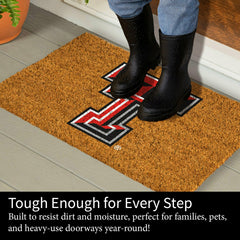 Coir Mat, 16"x28", Texas Tech University - Collegiate
