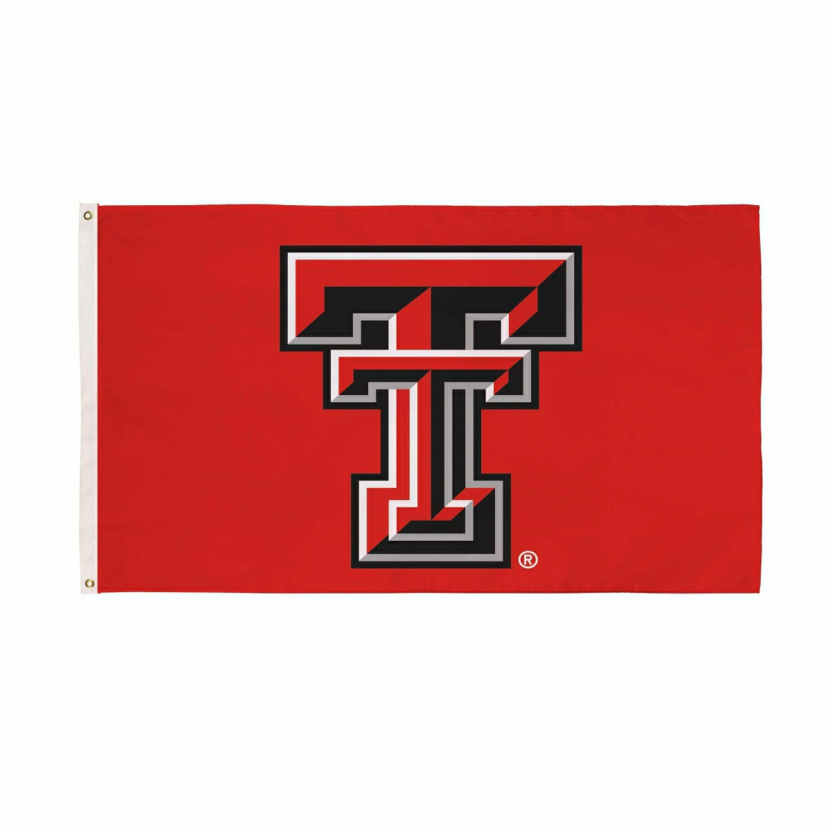 Texas Tech University Single Sided Estate Flag with 2 Grommets, 3'x5' - Collegiate Home