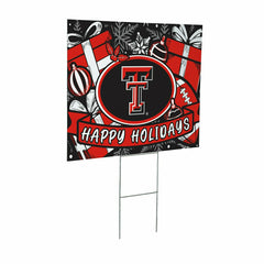 Texas Tech University Yard Sign, Holiday - Collegiate Home