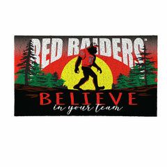 Texas Tech University Bigfoot PVC Mat, 28"x16" - Collegiate
