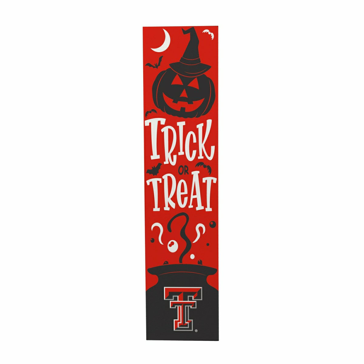 47" Double Sided Leaner, Texas Tech University, Halloween - Collegiate Home