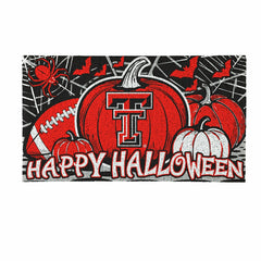 Texas Tech University Halloween PVC Mat, 28"x16" - Collegiate