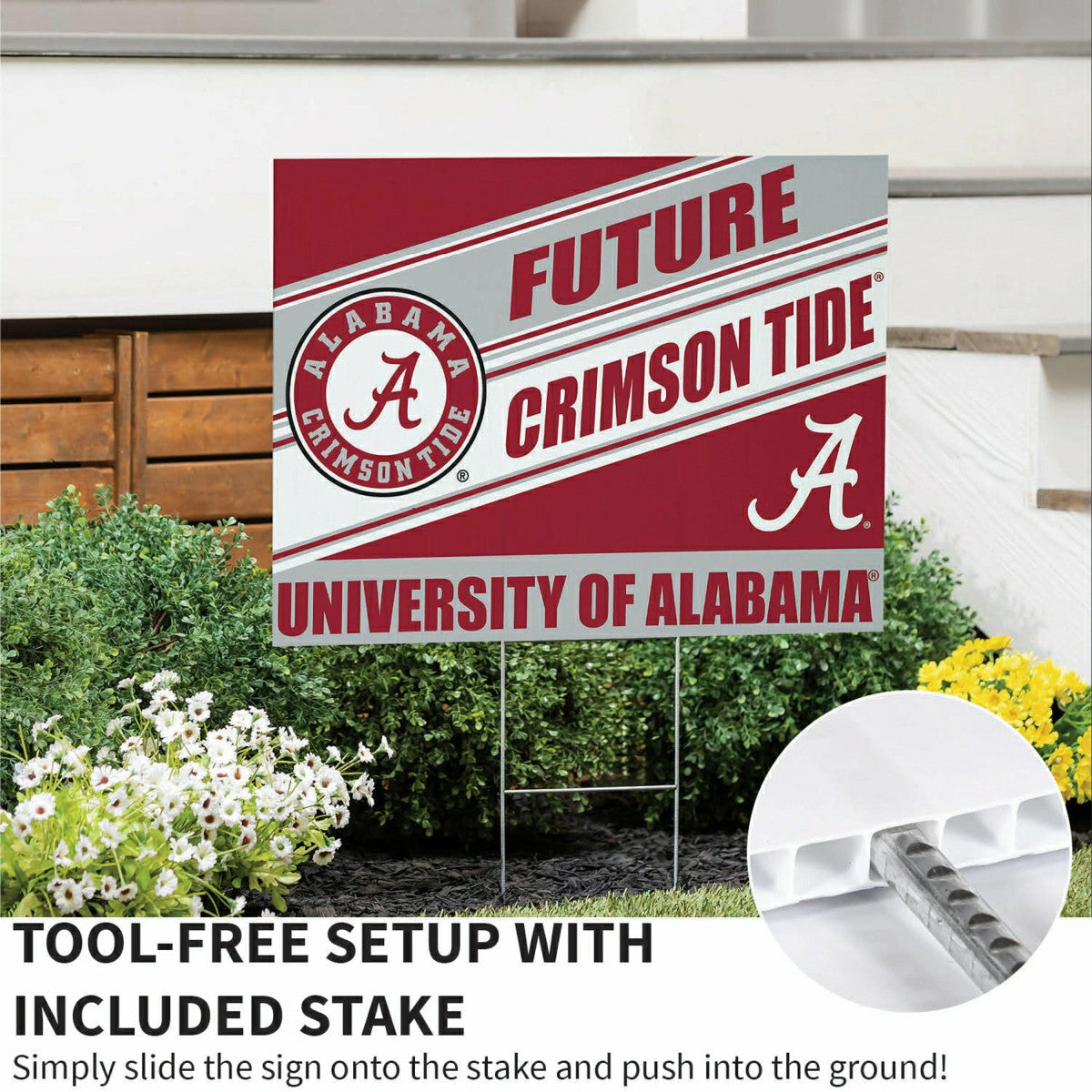 University of Alabama Coroplast Yard Sign, Future Student - Collegiate Home