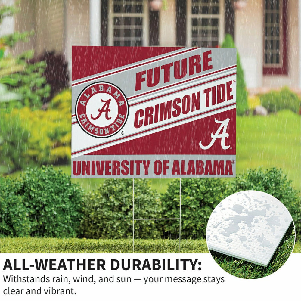 University of Alabama Coroplast Yard Sign, Future Student - Collegiate Home