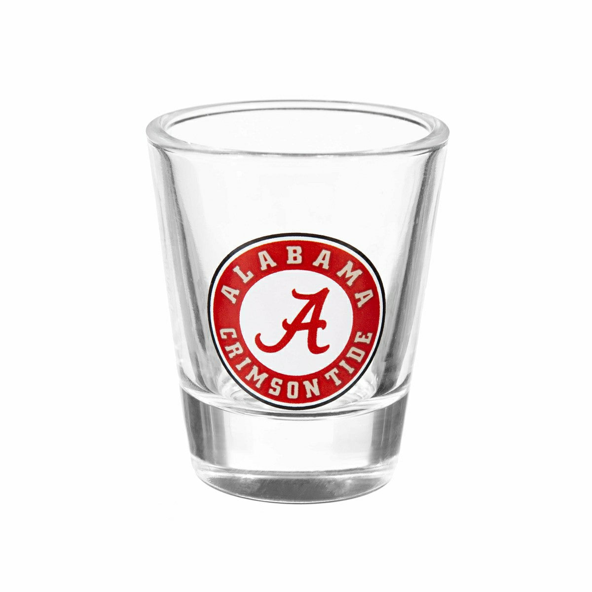 University of Alabama 4-Piece Ceramic and Glass 2oz. Shot Glass Set - Collegiate Home