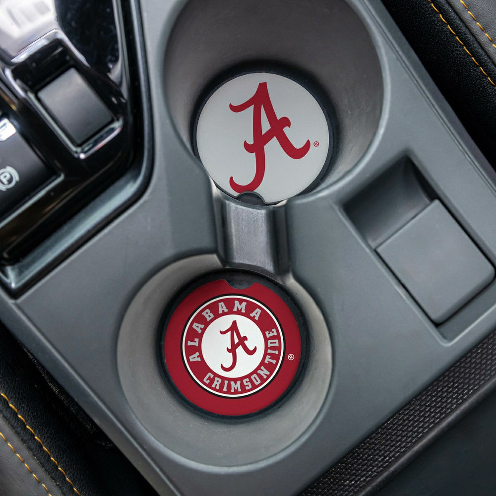 University of Alabama Car Coaster Set, 2pc - Collegiate Home