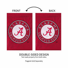 University of Alabama Crimson Tide Flag - Garden Size - Collegiate Home