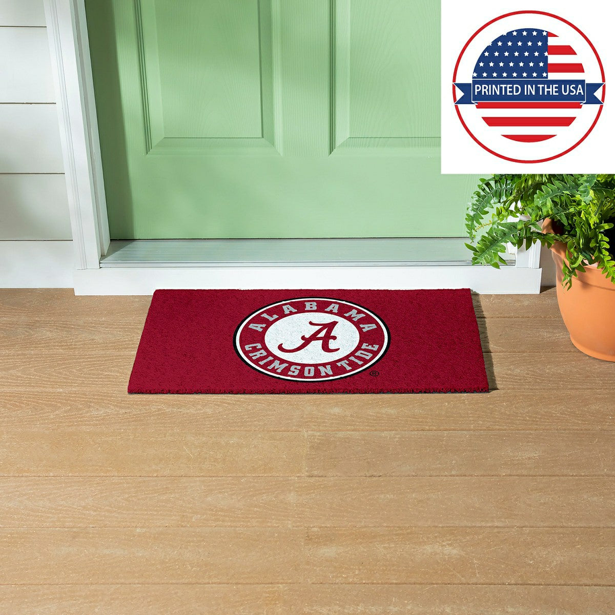 Full Color PVC Mat, 16" x 28", University of Alabama - Collegiate