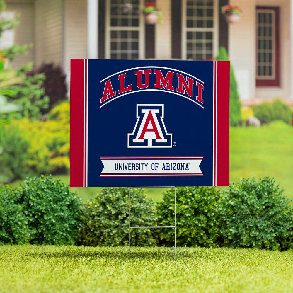 University of Arizona Coroplast Yard Sign Alumni - Collegiate Home