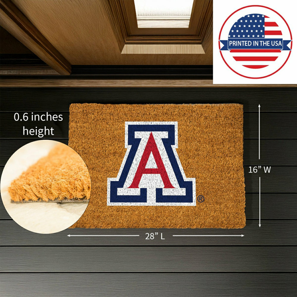 Coir Mat, 16"x28", University of Arizona - Collegiate